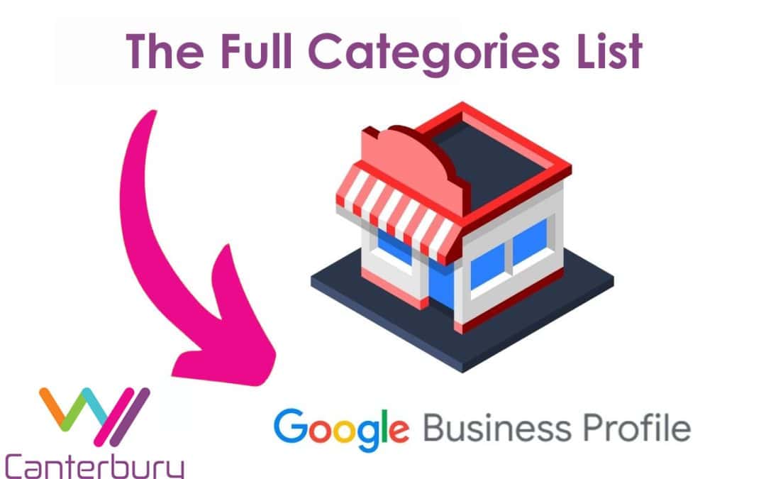Google Business Profile Categories