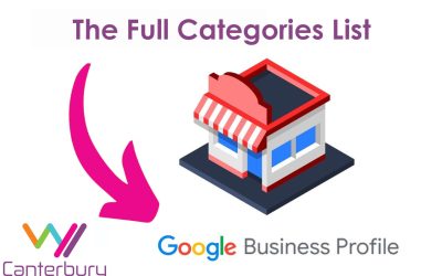 Google Business Profile Categories