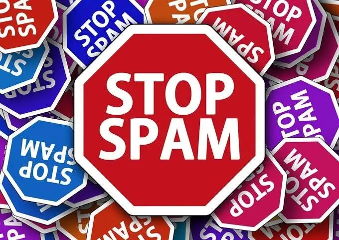 Stop spam – spam is illegal in the UK